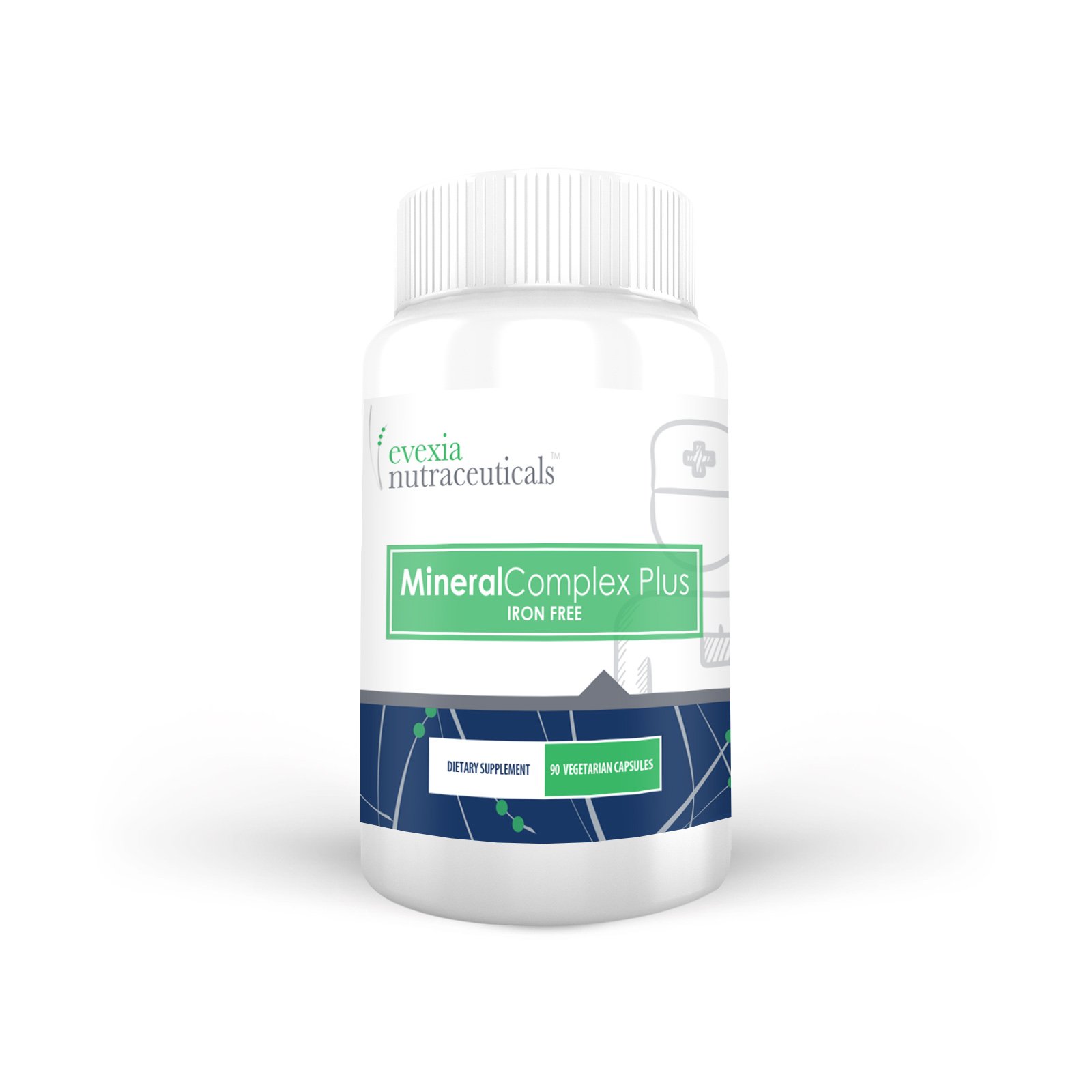 Evexia Nutraceuticals | Mineral Complex Plus (IRON FREE) - Product ...